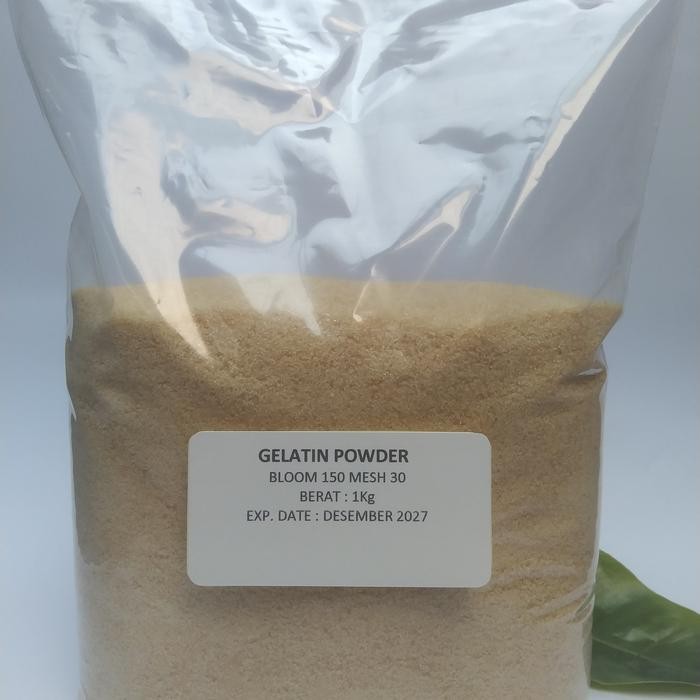 

Gelatin Bubuk Halal MUI 1kg Bisa COD