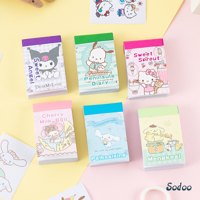 

Stiker Buku Catatan Kartun Doudou, Stiker Buku Catatan Anak Lucu, Buku Catatan Bahan Stiker Sanrio - SO