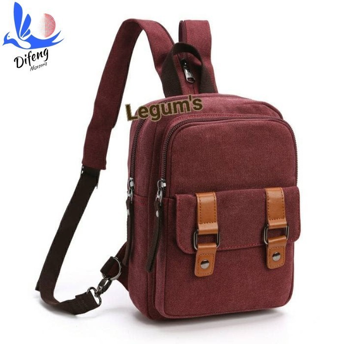 RANSEL MINI KANVAS -TAS RANSEL KANVAS