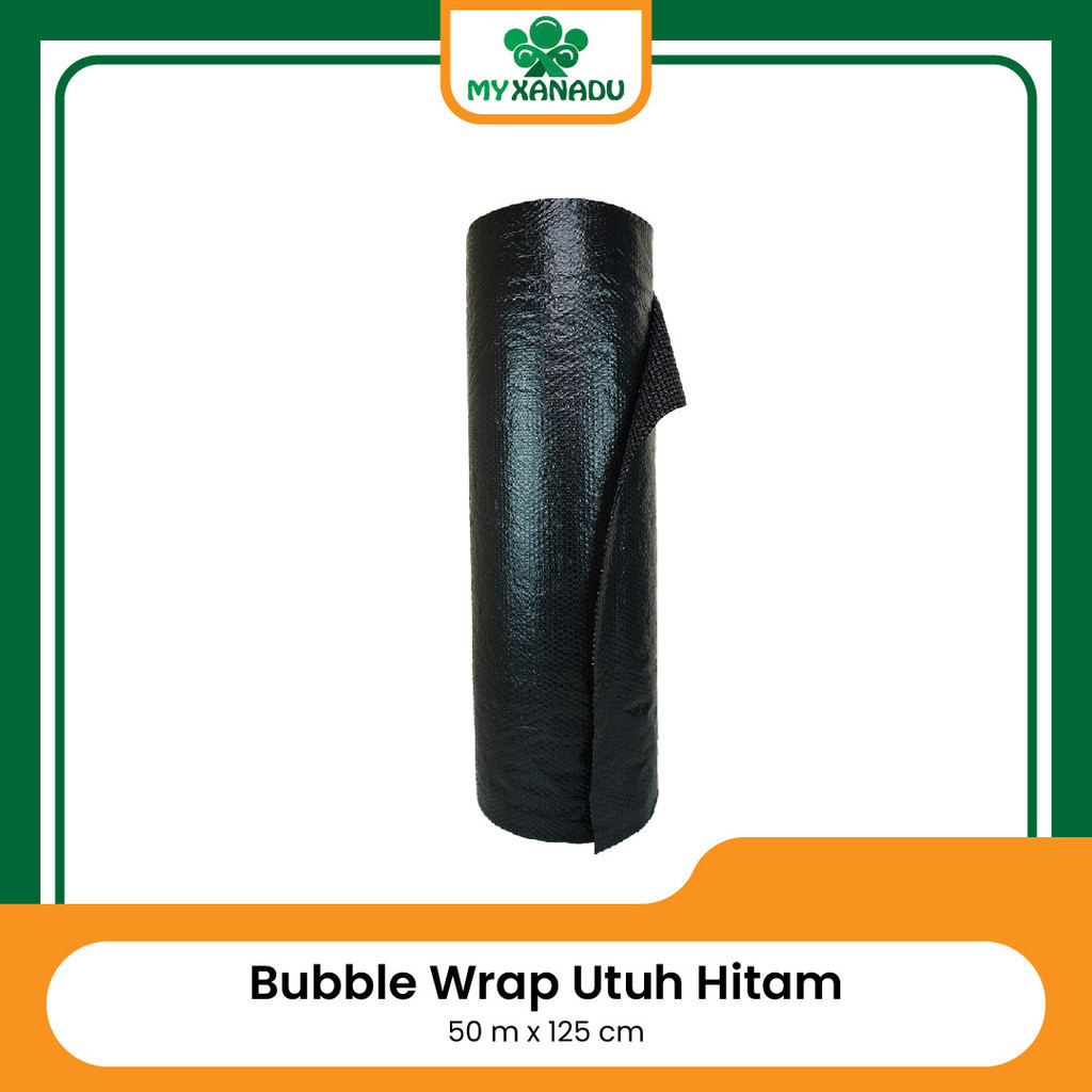 

Bubble Wrap Roll Plastik Ukuran 50m x 125cm - Hitam
