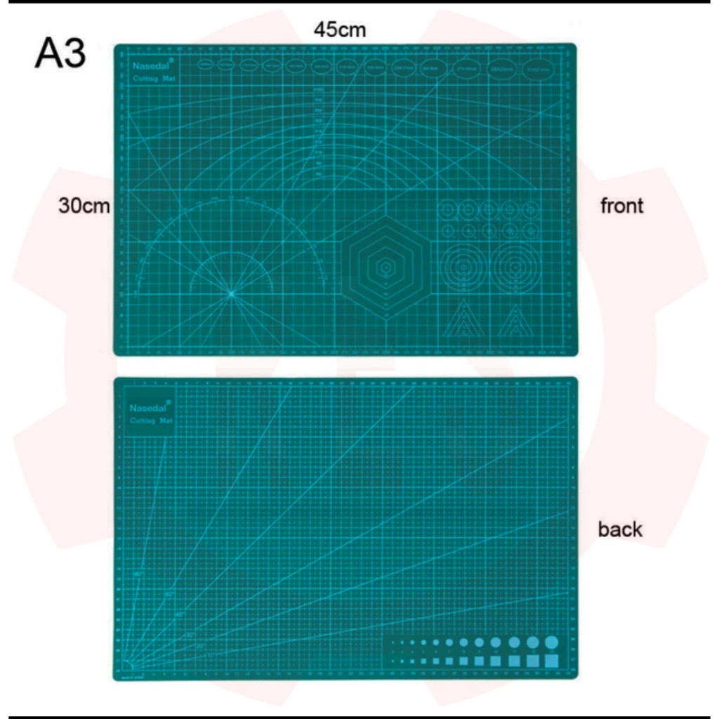 

[RES] Alas A3 45 x 30cm Work Cutting Mat Pad