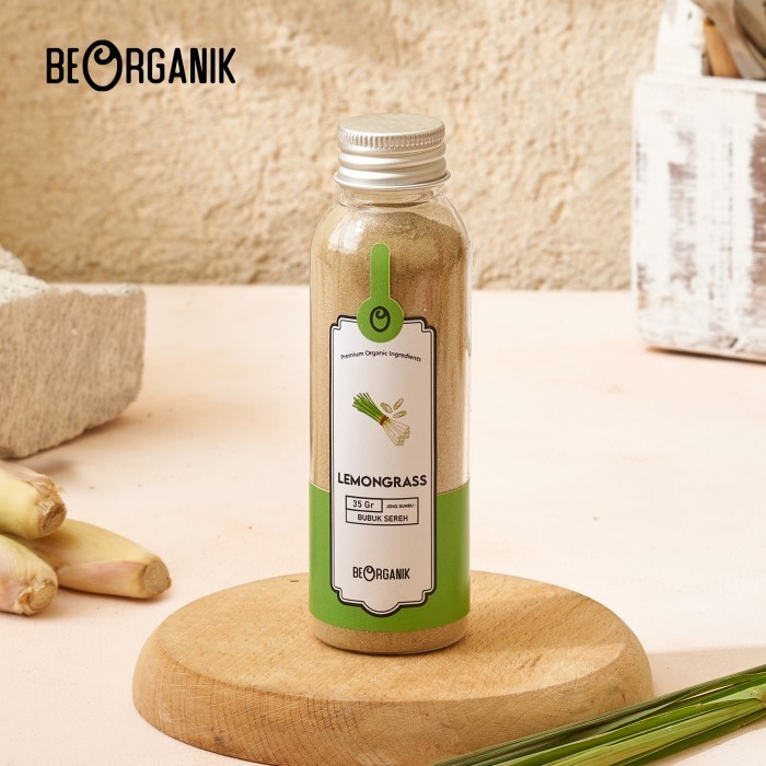 

HEMAT! Beorganik Lemongrass Powder / Sereh / Serai Bubuk 35gr