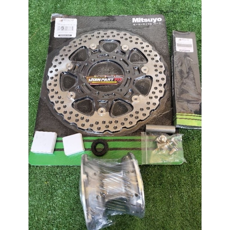 Tromol depan KLX detraker hole 36 piringan suda floating PNP cb gl MP tiger ninja