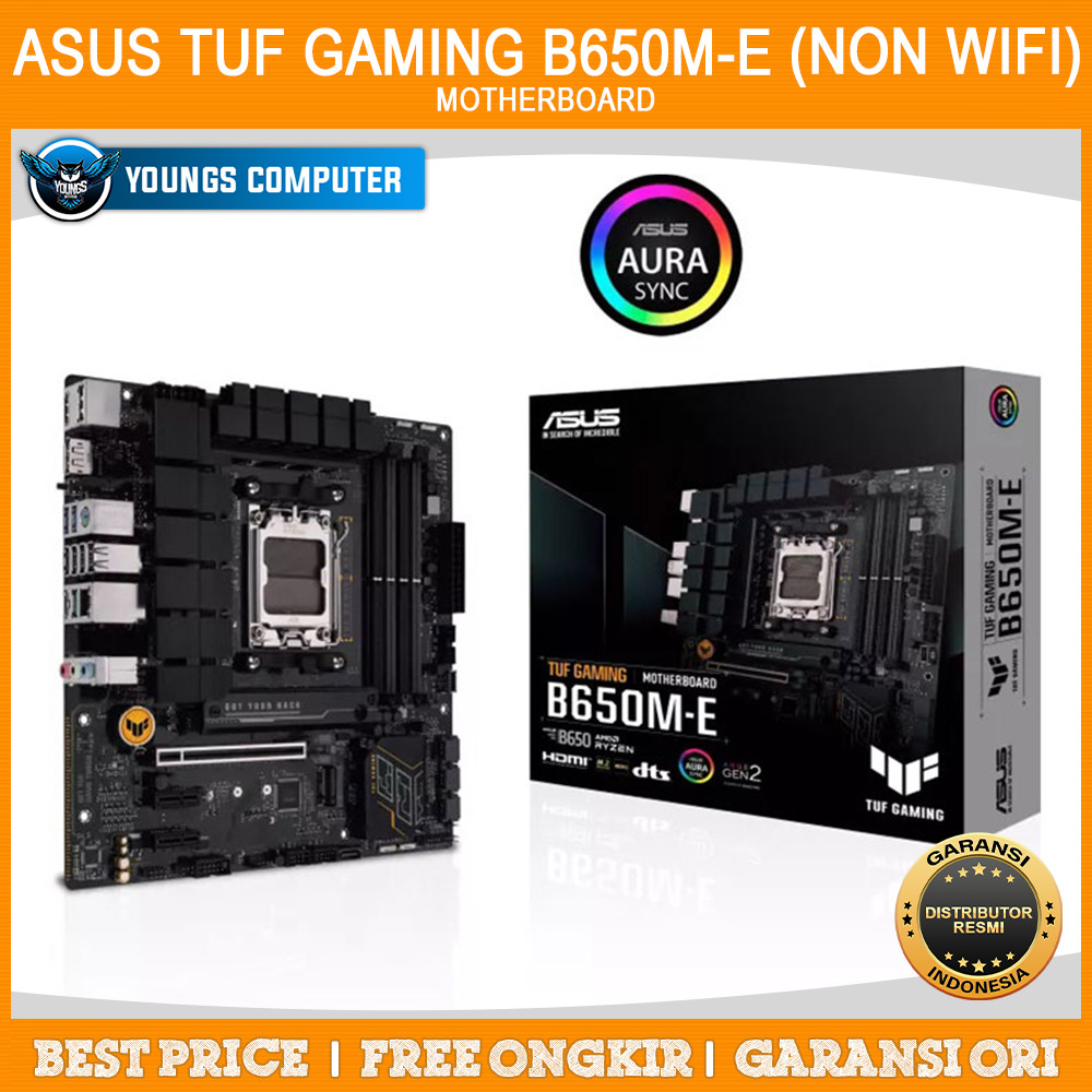 ASUS TUF GAMING B650M-E MOTHERBOARD AMD B650 DDR5 MATX