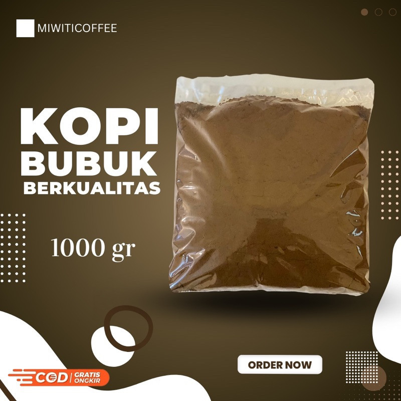 

COD 1kg KOPI BUBUK MURNI ASLI | kopi bubuk asli siap seduh KOPI BUBUK MURNI