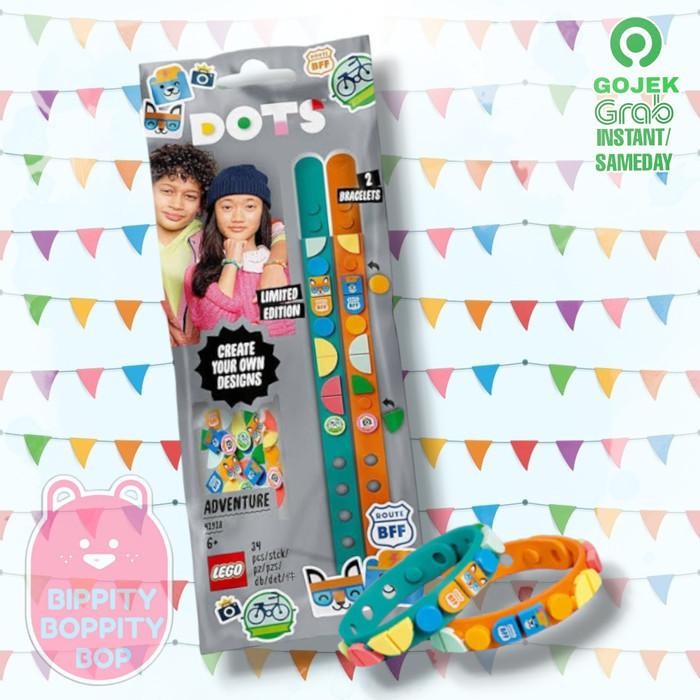 Mark Lego Dots Bracelet / Gelang Lego Original - Adventure 41918