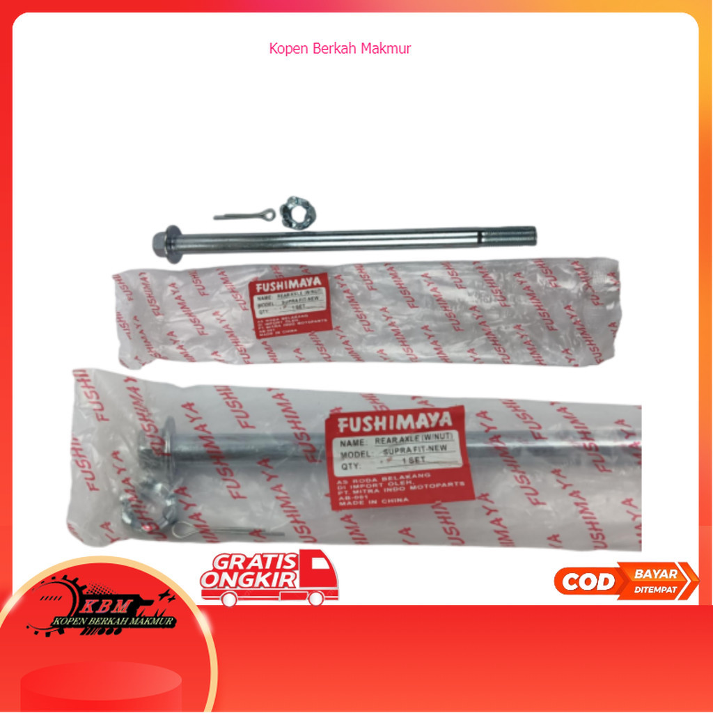 As Roda Belakang Honda Supra Fit New Kopen Motor Part