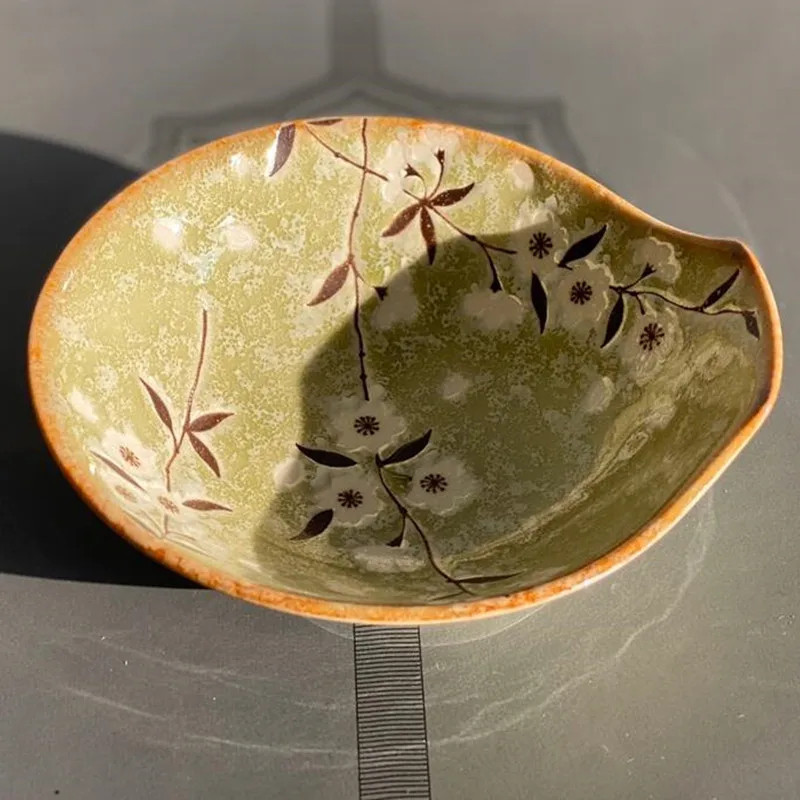 Piring Keramik Saji Japanese Set / Pale Blossom Bowl