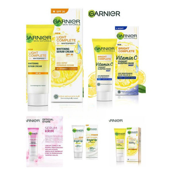 GORIMORI GARNIER CREAM SERIES LIGHT COMPLETE SAKURA CREAM TONE UP