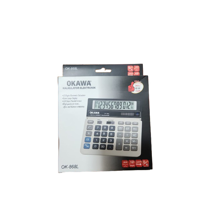 

Kalkulator / Calculator Okawa OK-868L