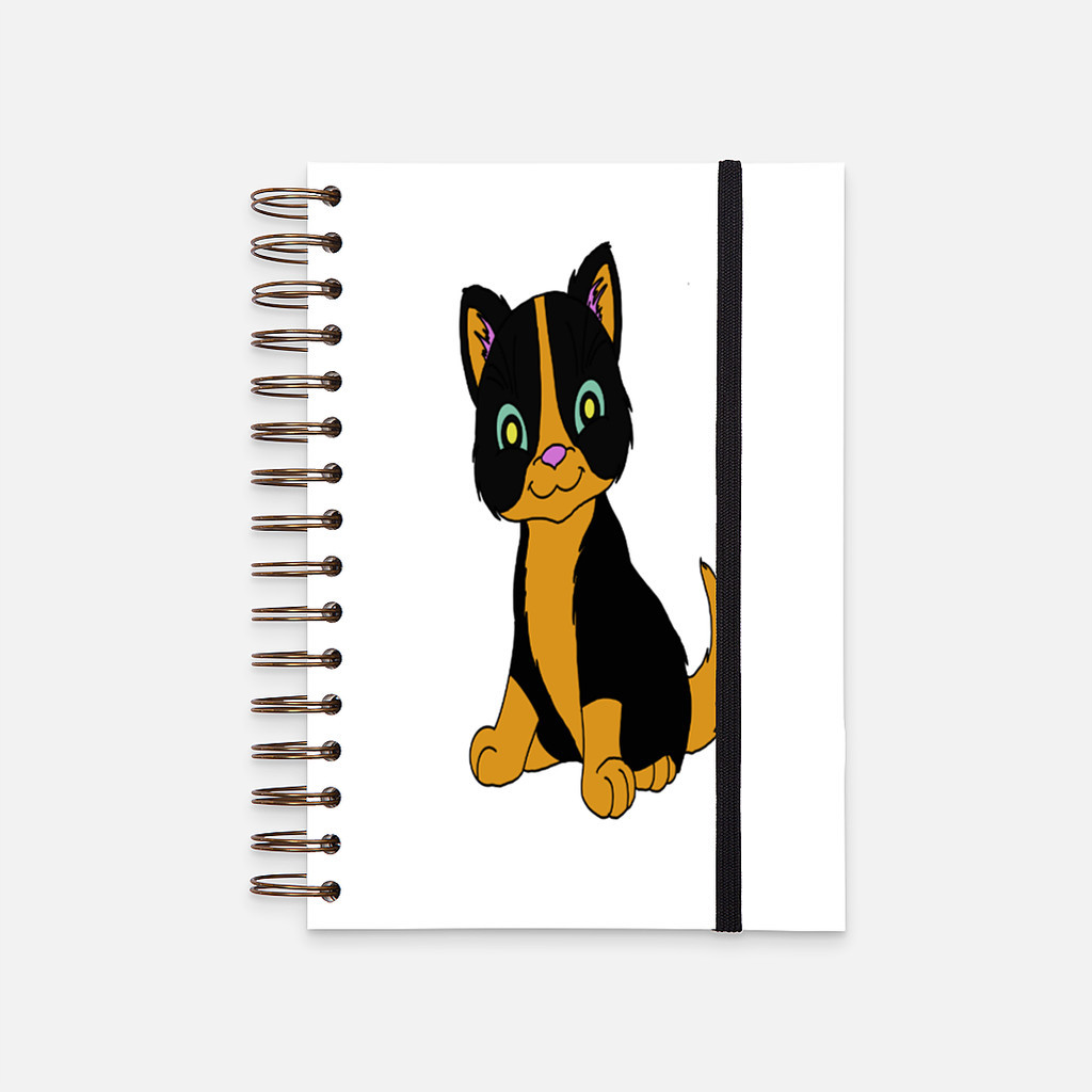 

Hard Cover Notebook Cat Fox
