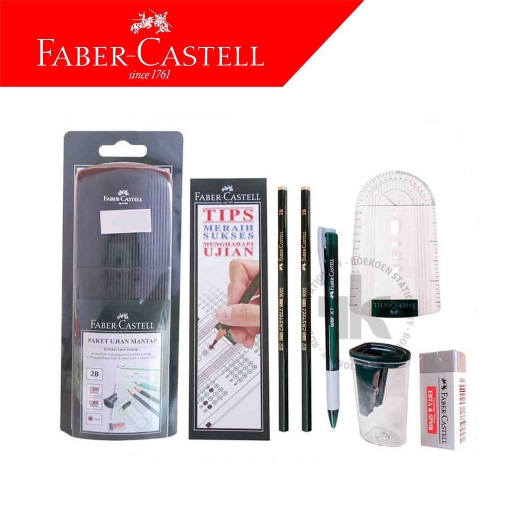 

Faber Castell Paket Ujian Mantap 119057 (Kotak Hijau)