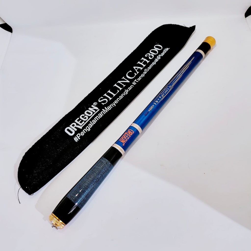 Joran Pancing Tegek Oregon Silincah 300 Bahan Carbon Kaku Ruas Pendek Panjang 3 Meter Tangkai Alat M