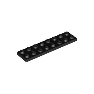 Lego Part 3034 Plate 2 x 8 Black