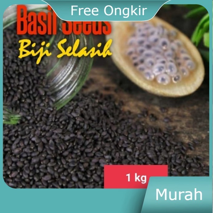 

Basil Seed Super 1Kg - Import / Biji Selasih Super 1Kg