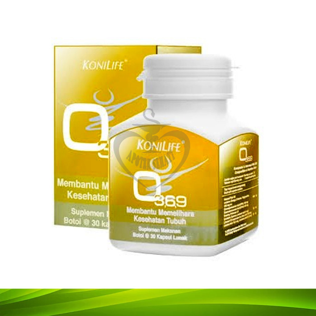 Konilife O369  Suplemen Kesehatan Menjaga Kadar Kolesterol