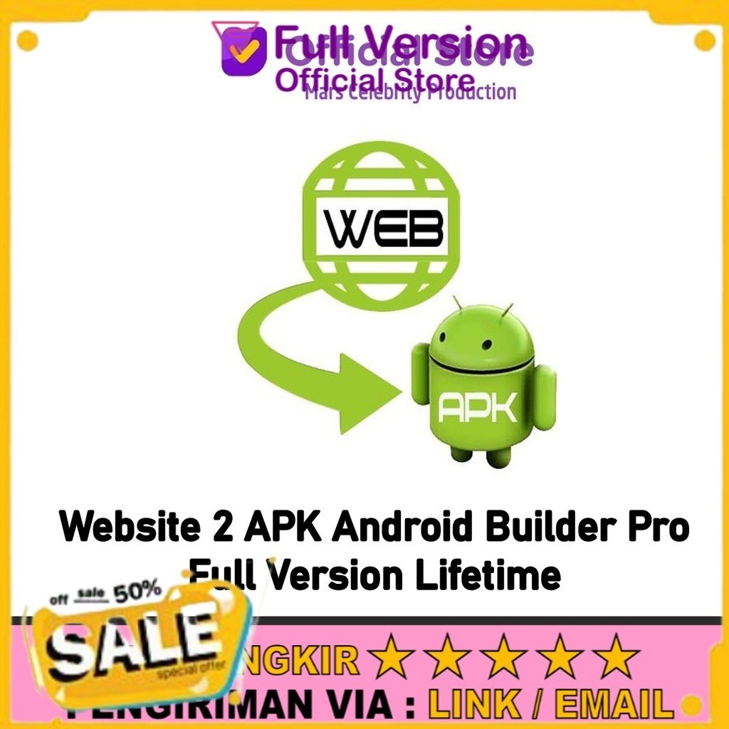Beli 2 Gratis 1 Website 2 APK Android Builder Pro Full Version Lifetime Bergaransi