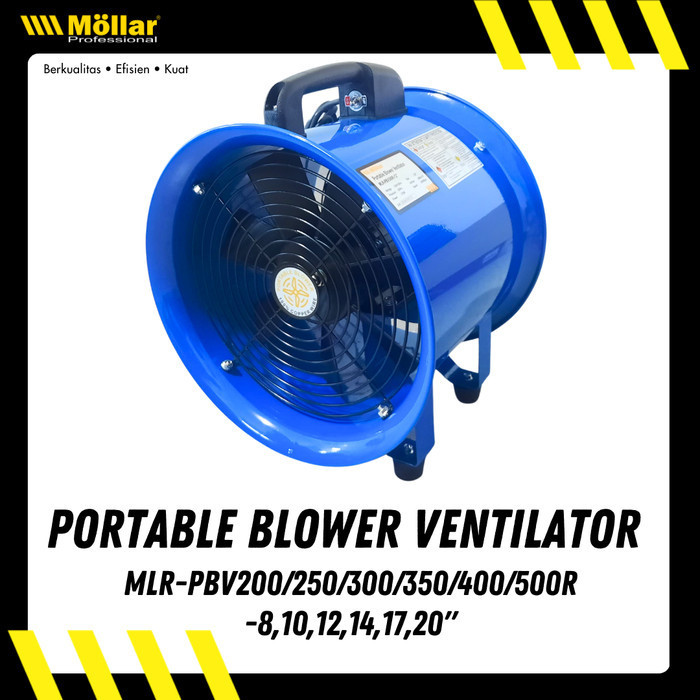 Mesin Portable Blower Ventilator 20" Exhaust Fan 20 Inch