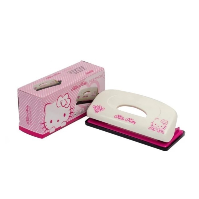 

bantex perforator hello kitty 2 holes white pembolong kertas
