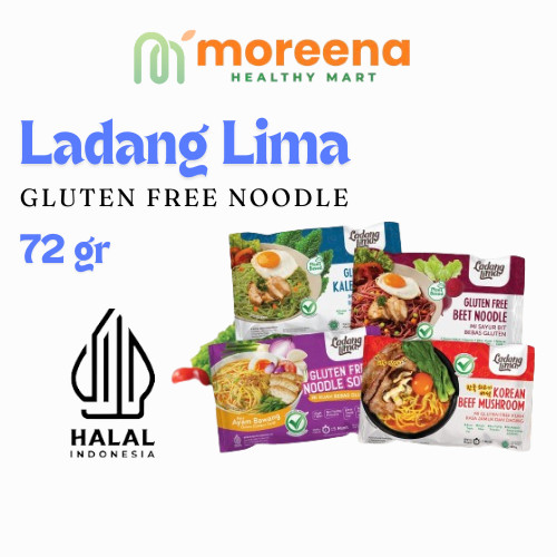 

LADANG LIMA - Mie Sayur Gluten Free 76g - NON MSG