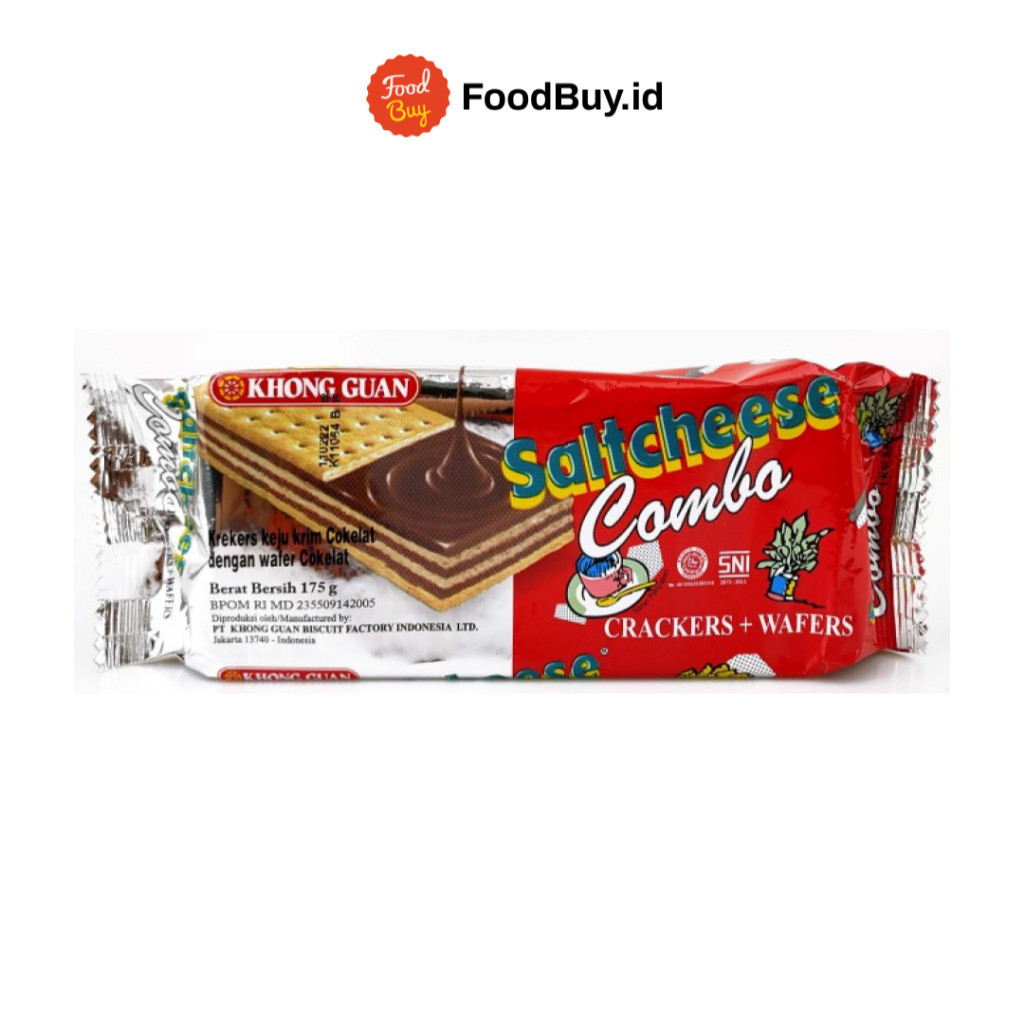 

Khong Guan Crackers Saltcheese Combo 175 gr