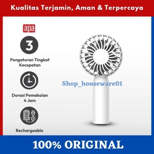 Ace Apa 2 inci Kipas Angin Portabel - Putih/kipas angin
