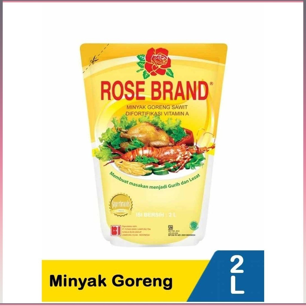 

Minyak Goreng Kelapa Sawit Rose Brand RoseBrand 2L 1L 1kg 2kg 5kg 1Lt 2Lt 5Lt 5L Pouch Refill Cooking Coconut Oil 1 2 3 4 5 6 8 15 200 250 400 450 500 600 900 1500 Liter L ML KG 600ml 450ml 900ml Jerigen Botol Dus Perdus Karton Promo Murah Gratis Ongkir