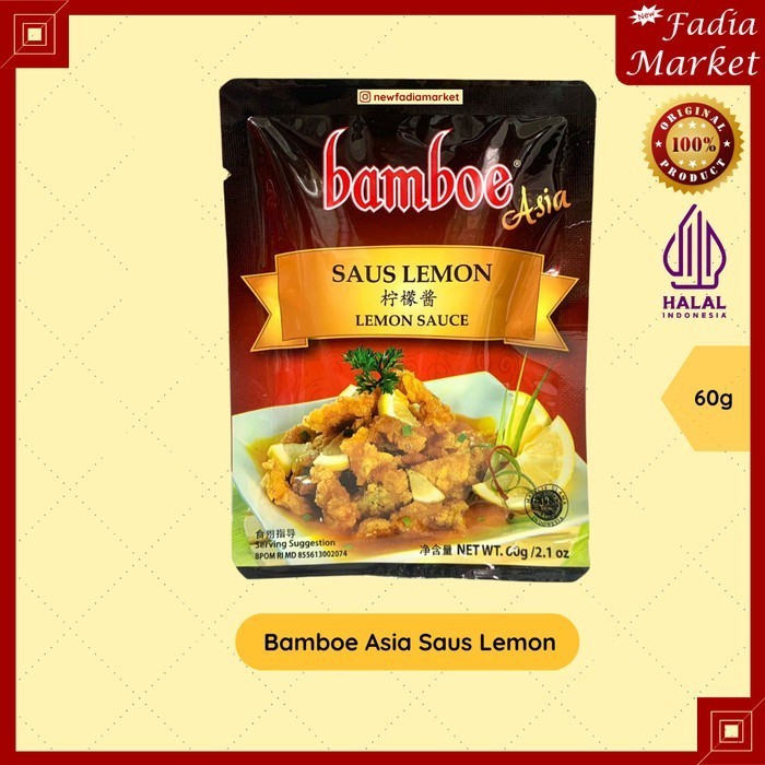 

Bamboe Asia Bumbu Masak Instan - Saus Lemon (Lemon Sauce) 60g