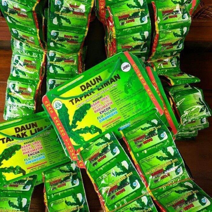 

20 SACHET - COD TERMURAH DAUN TAPAK LIMAN RENCENG