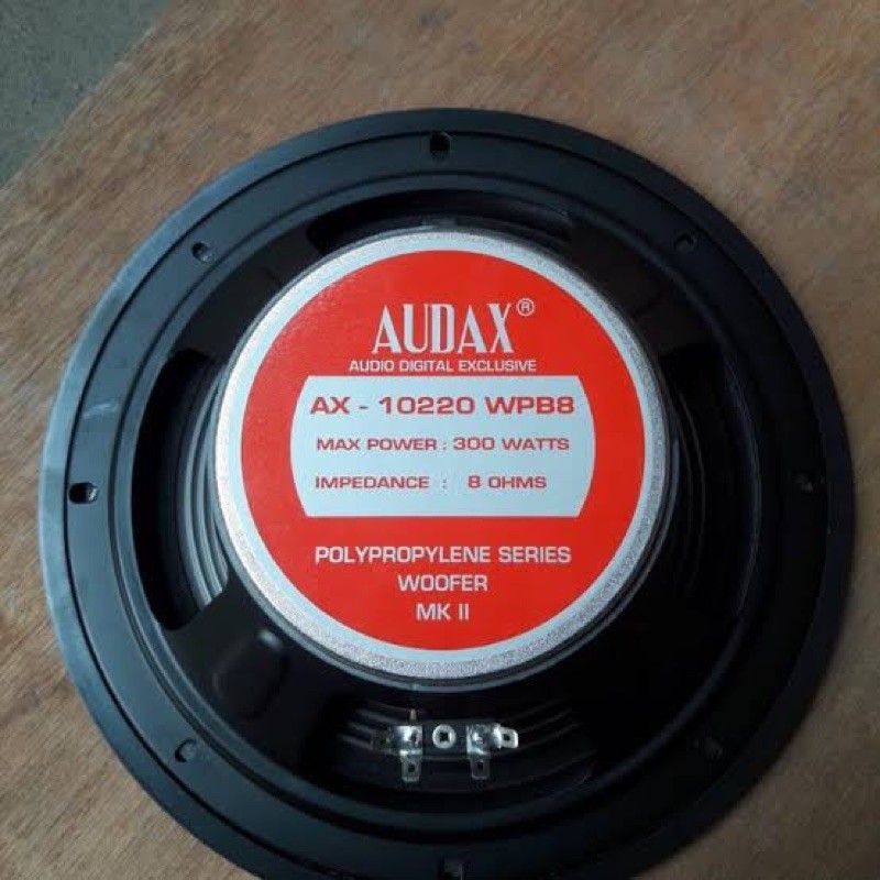 Speker Audax Woofer "10" inch AX-10220 WPB8