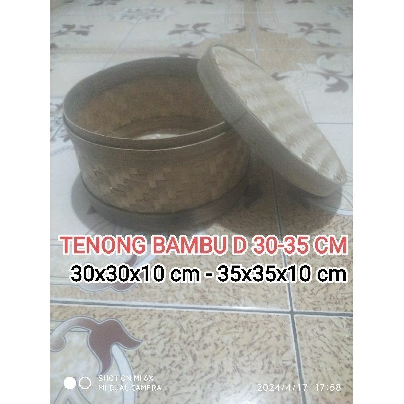 Tenong bambu/wadah hantaran/wadah seserahan/tenong Brkh