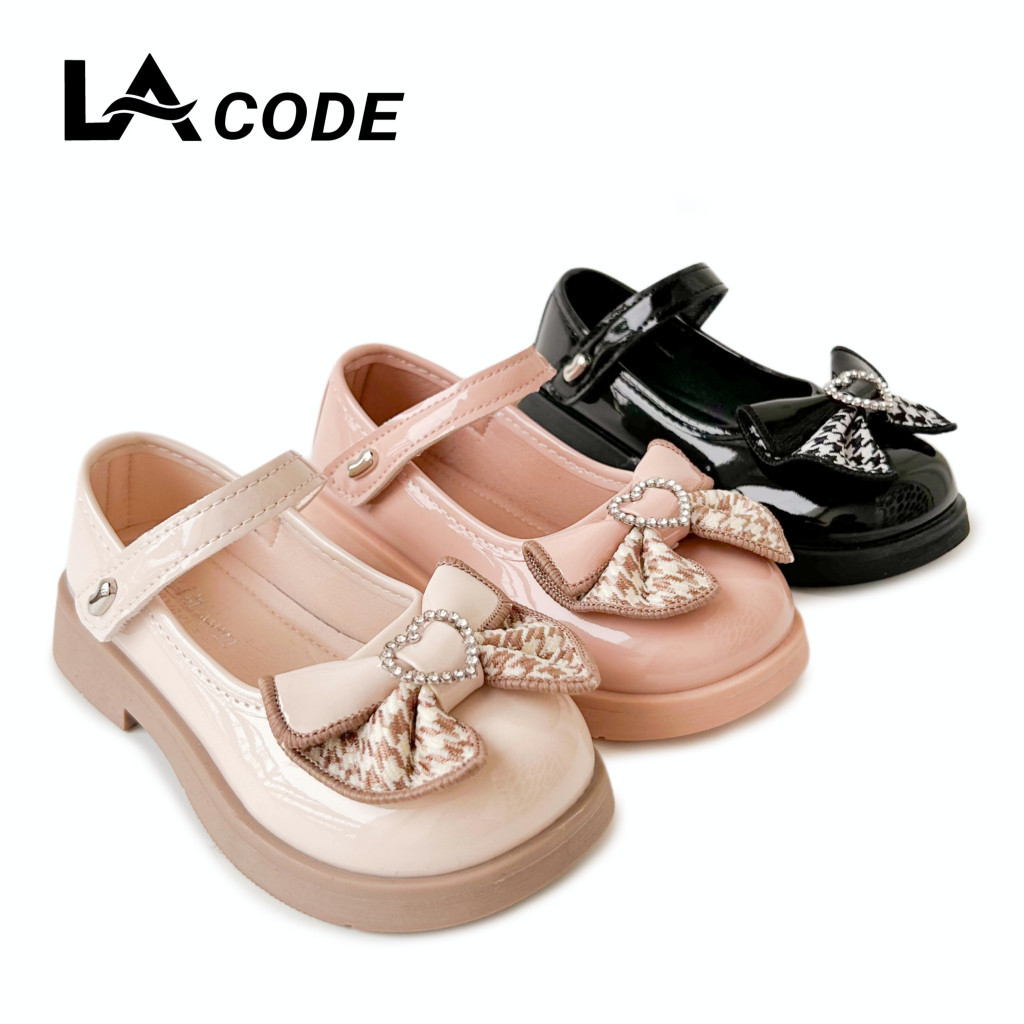 AN51GA (1-12thn/sz 21-36) Lacode Kids Sepatu Pansus Anak Perempuan K1611 Flat Shoes Anak Cewek Sepat
