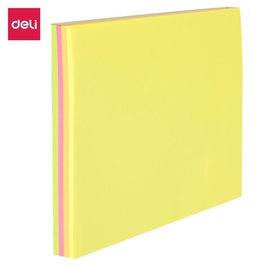 

Deli | Sticky Note Sticky UP Ultra Bright Neon | 76 x 76 mm | EA02602