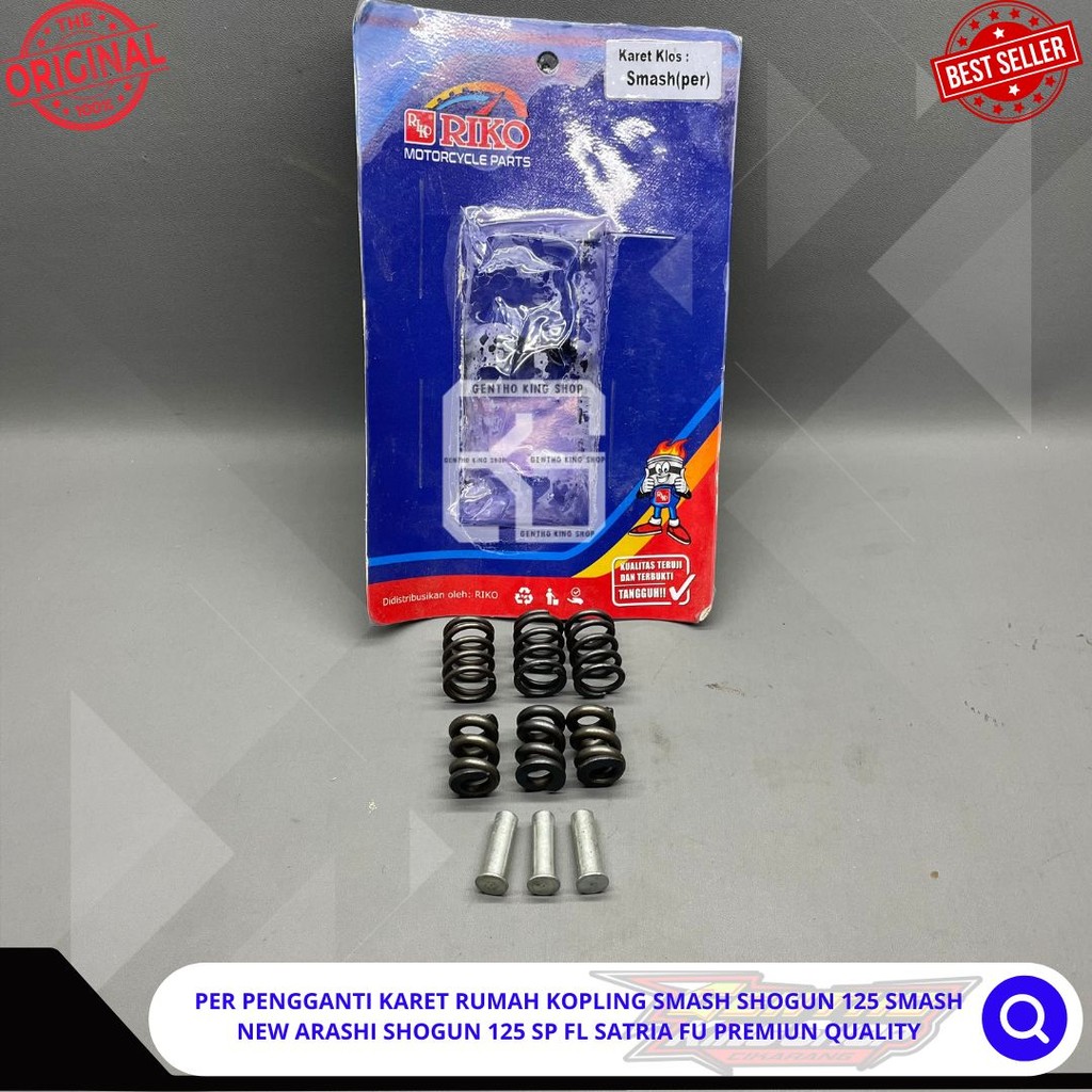PER PENGGANTI KARET RUMAH KOPLING SMASH SHOGUN 125 SP FL AXELO ARASHI SATRIA FU HIGH QUALITY RIKO