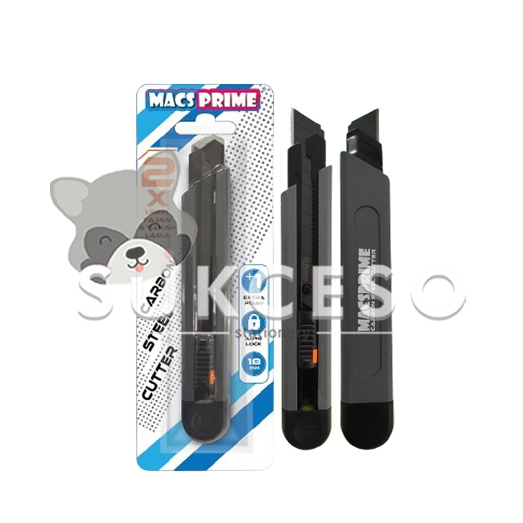 

Macs Carbon Steel Cutter Prime 18mm Kater Pemotong