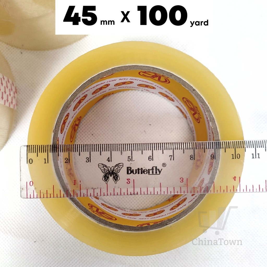 

Lakban 45mm 100yard Plakban OPP Tape 2 inch Selotip
