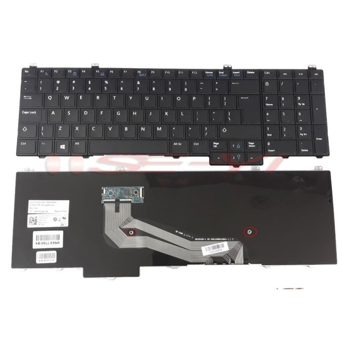 Keyboard Dell Latitude E5540 15-5000 H93Y8 NSK-LEBUC 04RNXY 0ND8V6