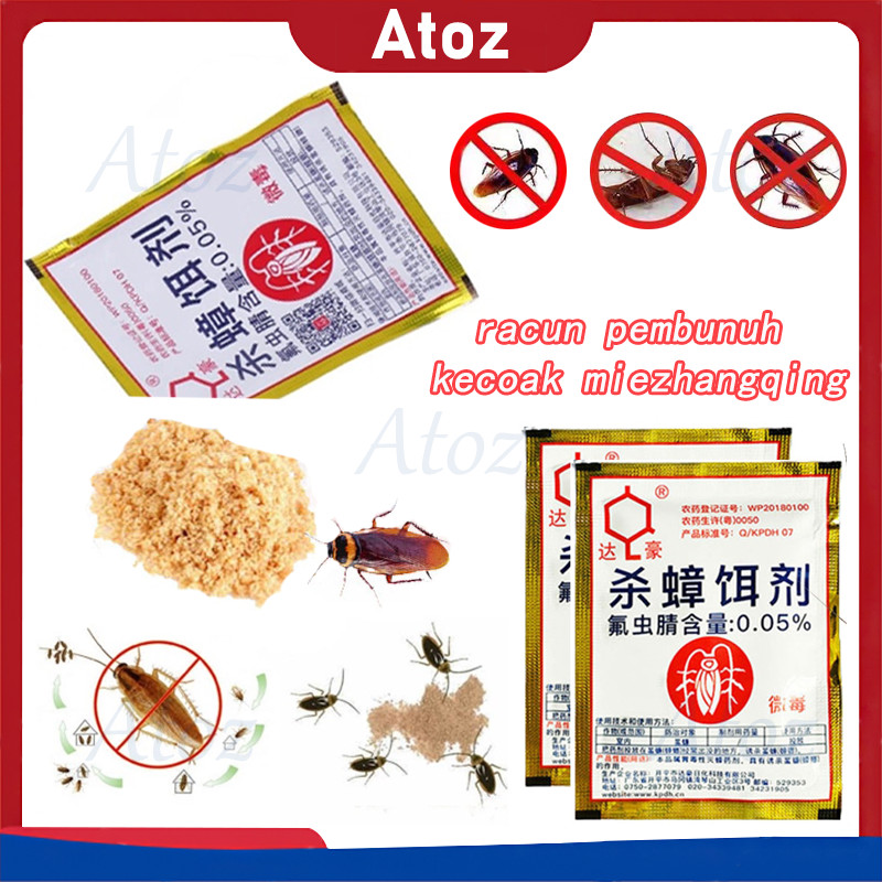 racun pembunuh kecoak miezhangqing/bubuk racun anti kecoa serbuk/racun kecoak super ampuh/racun keco