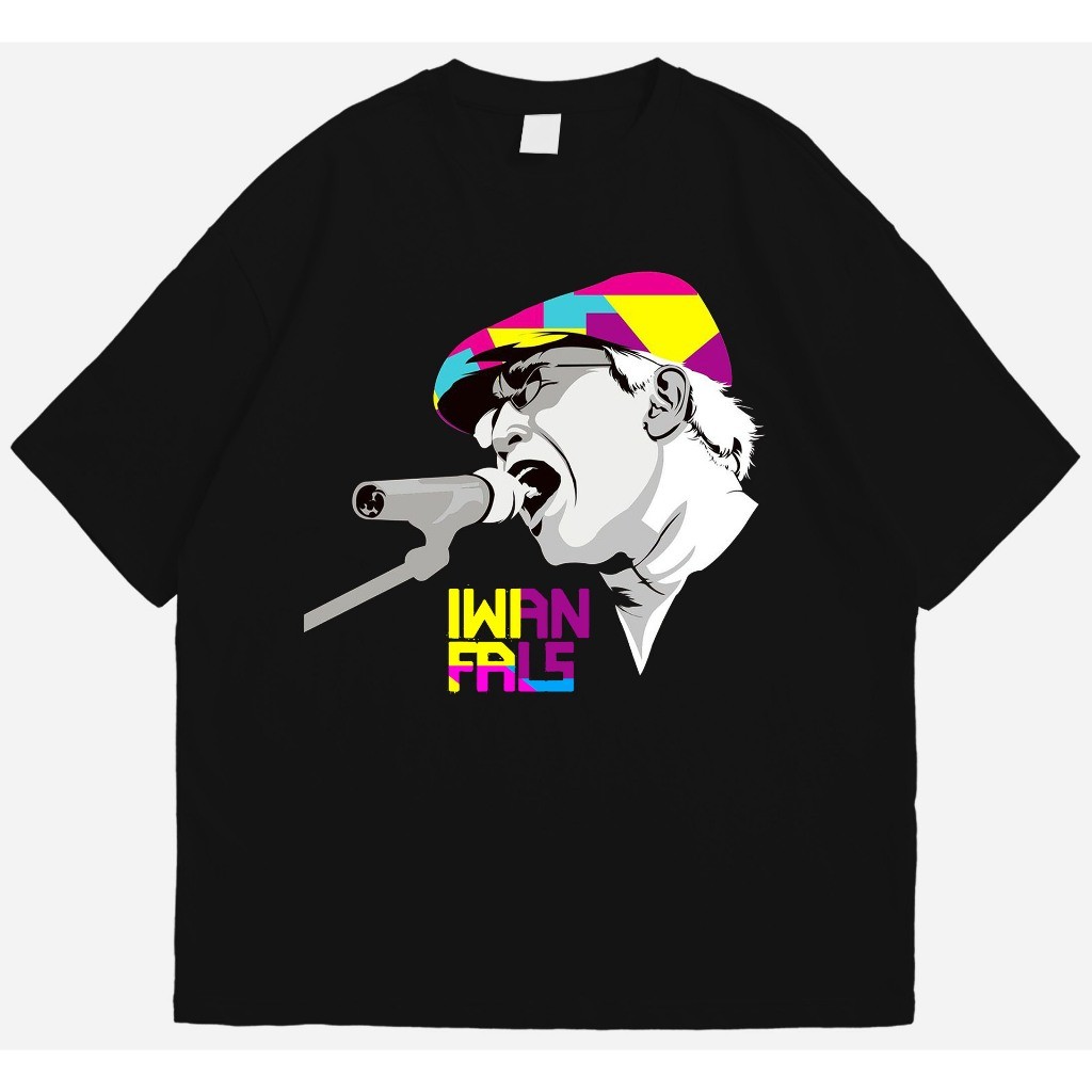 KAOS ART IWAN FALS//KASO IWAN FALS//KASO PREMIUM BERKUALITAS//BAHAN TEBAL NYAMAN