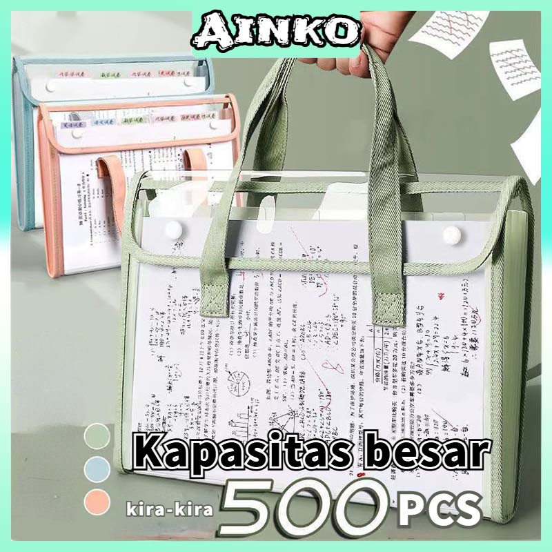 

Transparan File Folder Document Bag Tas Dokumen File A4 Ukuran Folio Tas Berkas Dokumen Map Folder Bag 13 Sekat