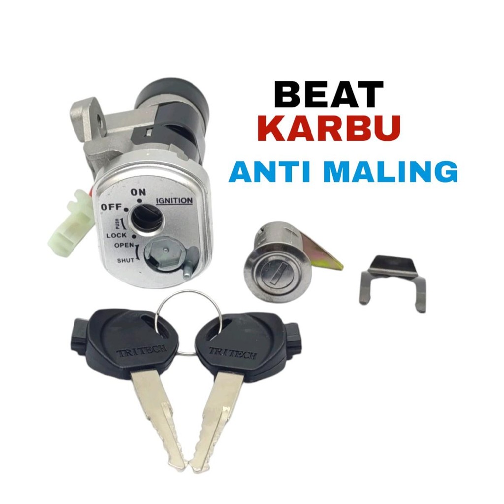 KUNCI KONTAK HONDA BEAT KARBU ANTI CURANMOR ANTI MALING Motorcycle Accessories