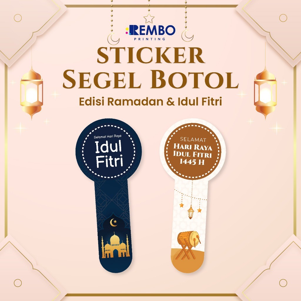 

Stiker Segel Botol Edisi Ramadhan Bulan Puasa Lebaran Hari Raya Idul Fitri Sticker Segel Makanan Kemasan Minuman Botol Ramadan TERLARIS