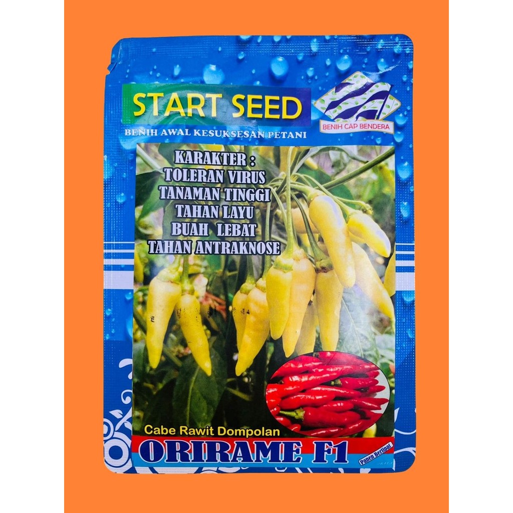 Benih cabai rawit ORIRAME isi 2000biji dari START SEED MK