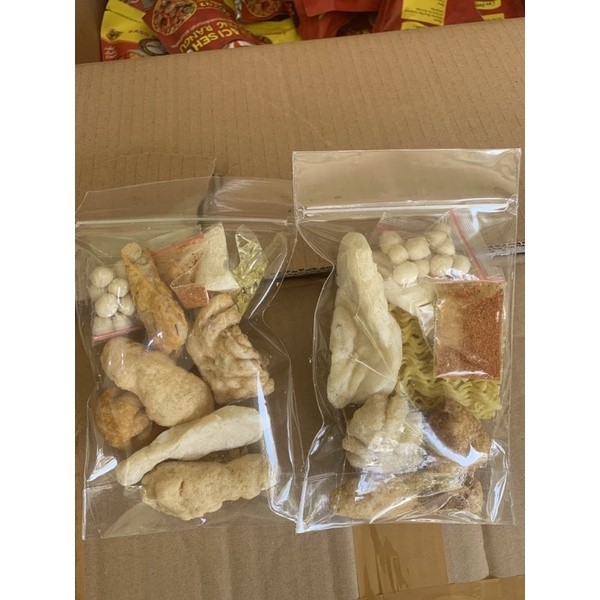 

Topping Cuanki kuah Lengkap bumbu Siomay Cipet Tahu Sukro lidah siomay sambal gepek cabe bumbuMSD