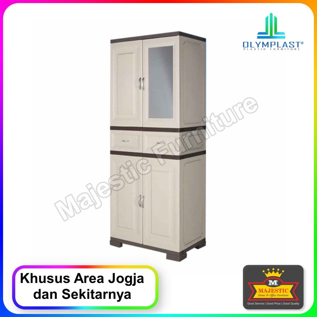 Lemari Plastik - Olymplast OMC REBORN A2 - Jogja