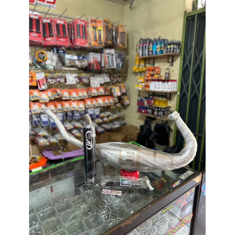 Knalpot Ninja R RR Aitech Ninja R / RR Galvanis & STAINLESS Tipe Cobra Original