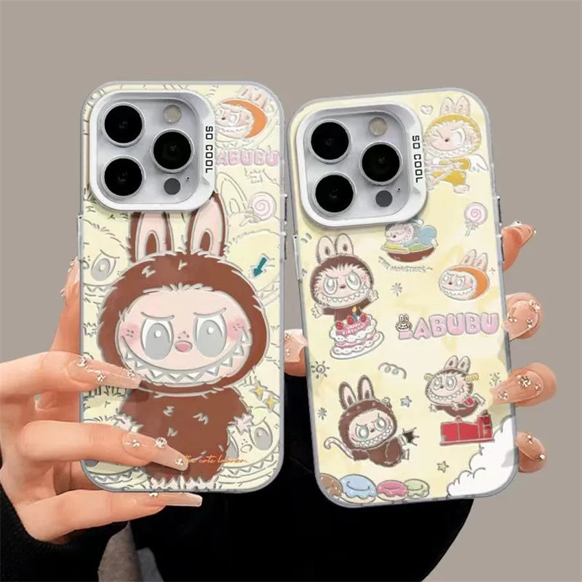 Applicable to Redmi Note13 Xiaomi Note12ProNote11 Plush Rabu Cartoon Creative Cute Frosted Color Sil