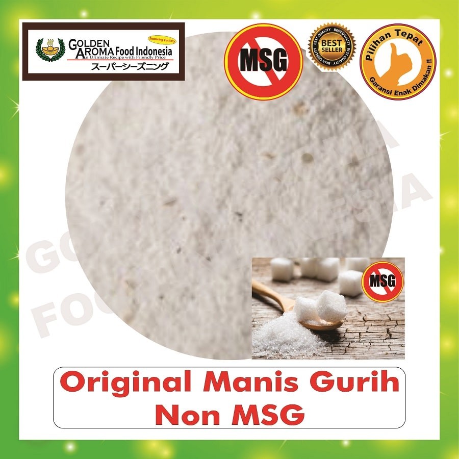 

Bumbu Tabur Serbaguna Murah Halal Rasa Original Manis Gurih Non MSG tanpa msg 1000 gr / 1kg