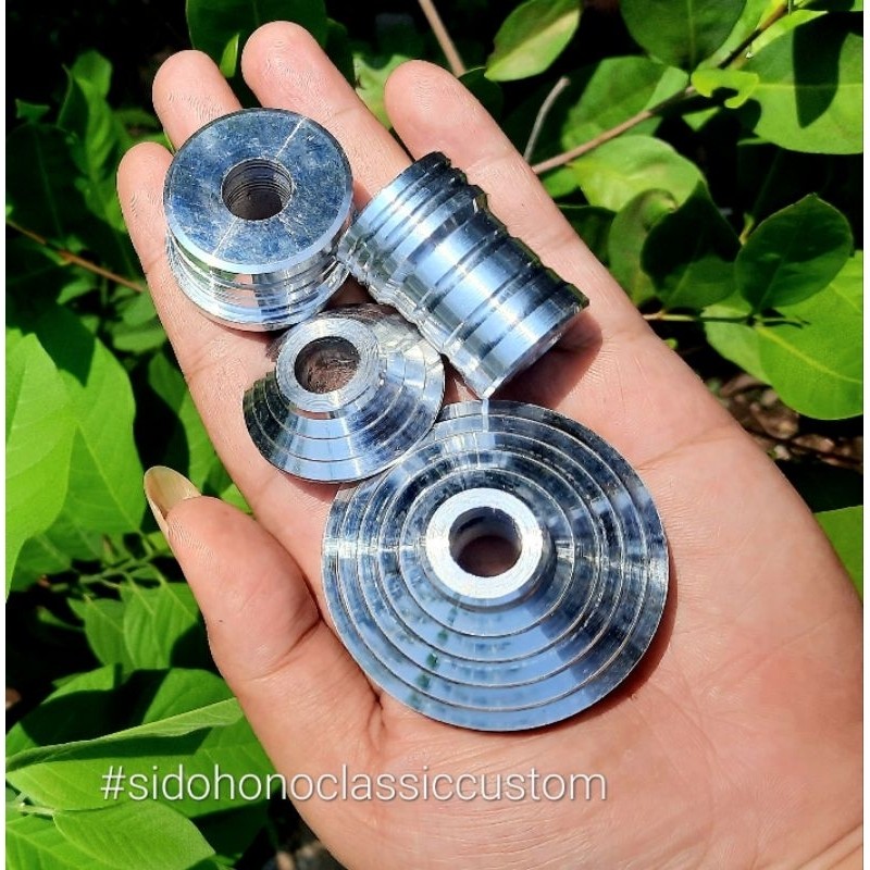 AKSESORIS SEPEDA MOTOR Boshing bosh tromol yamaha FIZR FIZ 125Z  set depan belakang bagus NEW PRODUK