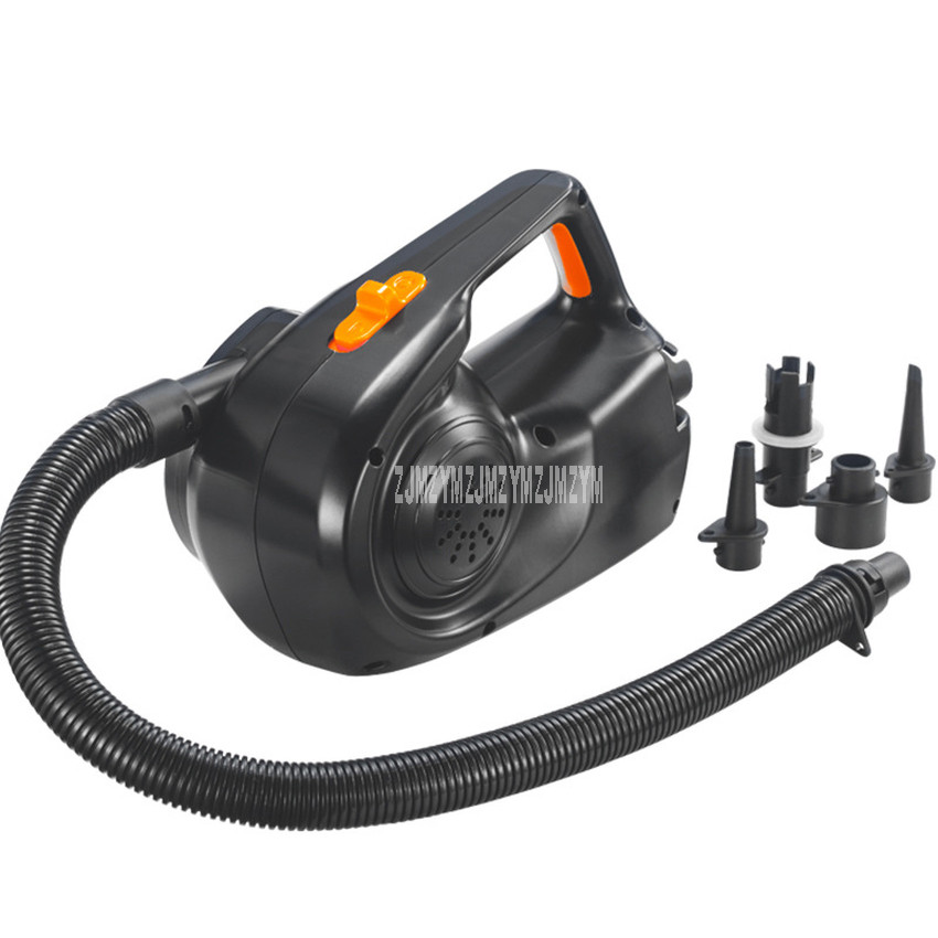 Electric Air Pump Dual Use Air Inflation/Suction Can Be Charged Pump For Inflatable Tent/Boat/Bed In